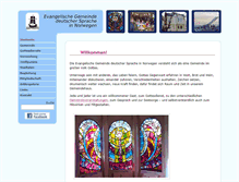 Tablet Screenshot of deutschegemeinde.net